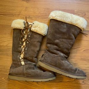 Lace Up Ugg Boots